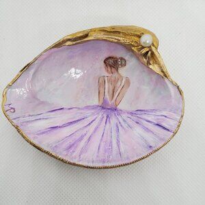 Shell Hand Painted Ballerina
